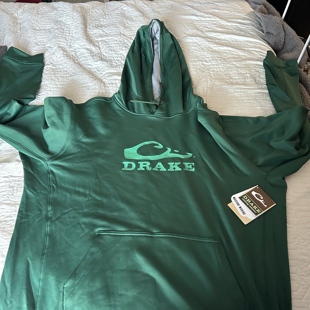 Drake Forest Green Pullover Hoodie